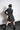 eigensinnig wien | Piaf | Asymmetrisches, langes Kleid in schwarz aus Baumwolle
