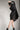 eigensinnig wien | Piaf | Hochwertiges, asymmetrisches Leinenkleid in Schwarz