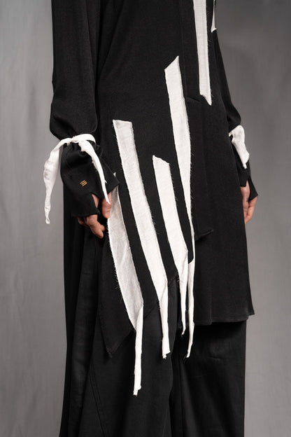 eigensinnig wien | PJ | Elegantes Blusenkleid im extravaganten Grunge Style