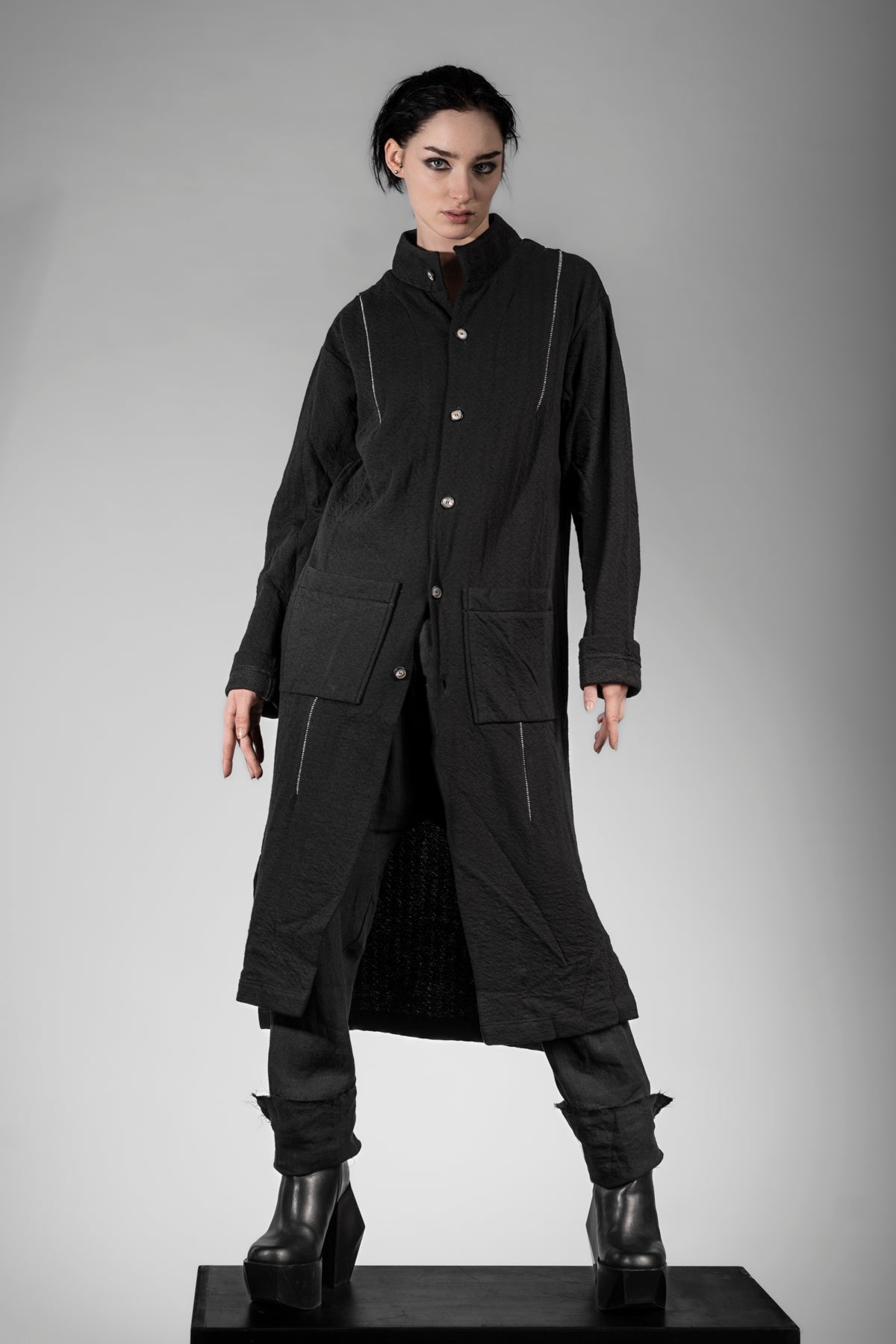 Black coat designer online