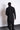 eigensinnig wien | Roquentin | Außergewöhnlicher Herren Kurzmantel mit Zipp aus Wolle in schwarz