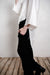 eigensinnig wien | Sartre | Elegante Damenbluse mit Kimono Ärmeln aus Seide in weiß
