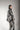 eigensinnig wien | Thoreau | Außergewöhnliche Designer Leinen Hemdjacke mit grauem Muster
