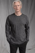 eigensinnig wien | Tolstoi | Avantgardistischer Designerpullover für Herren aus meliertem Wollmix-Jersey