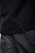 eigensinnig wien | Tolstoi | Winterpullover aus Alpaka mit asymmetrischen Nähten in schwarz