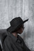 Hut eigensinnig wien x Mühlbauer | Rembrandt | Schwarzer Herrenfasson Hut aus Haarfilz - eigensinnig wien Online Shop für Designer Mode und Avantgarde Mode
