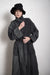 Forme d'Expression | DC040 Robe Coat | Leichter Damenmantel aus Leinen in grau