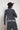 Forme d'Expression | DG048 Raw-Edged Short DB Jacket | Damenblazer mit Doppelreiher aus Leinen in grau