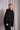 Forme d'Expression | DM127 Cozy Alpaca Sweater | Avantgardistischer Pullover mit großem Kragen aus feiner Wolle in schwarz