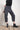 Forme d'Expression | DP036 Baggy 5 Pocket Pants | Leichte Leinen Damenhose mit weitem Bein in grau