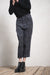 Forme d'Expression | DP036 Baggy 5 Pocket Pants | Leichte Leinen Damenhose mit weitem Bein in grau