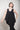 Forme d'Expression | DS045 Kerchief Tank Top | Weites Damen Tank Top aus Baumwolle in schwarz