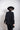 Forme d’Expression | Flaired Shirt DS042 | Asymmetrische Damenbluse aus Baumwolle in schwarz