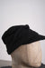 Forme d'Expression | HH014 Skewed Cap | Avantgardistische Guerilla Kappe aus Wolle in schwarz