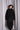 Forme d’Expression | Kimono Caban | DC038 | Außergewöhnliche Damen Winterjacke aus Wolle in schwarz/grau