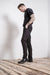 Hannibal | Herkko | Elegante und schmale Herrenhose aus Leinen in schwarz