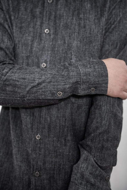Hannibal | Jaden | Besonderes Herrenhemd aus Baumwolle in grau