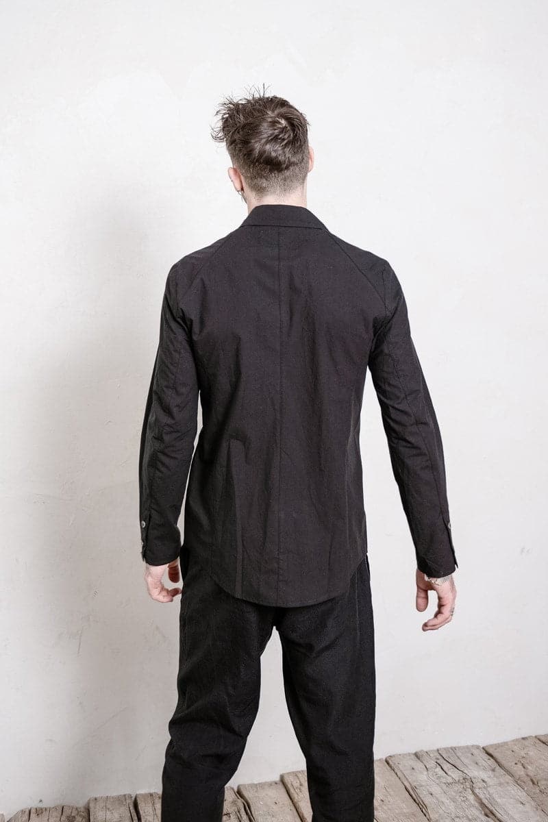 Hannibal | Jay | Spezielles Herrenhemd aus weicher Baumwolle in schwarz