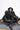 Hannibal | Renke | Außergewöhnlicher Mantel für Herren aus Wolle mit asymmetrischer Knopfleiste in schwarz