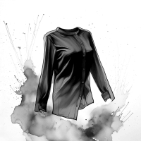 Asymmetrische Blusen Damen