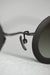Rigards | RG1009TI | Große, runde Luxus Sonnenbrille für Damen und Herren in Grau