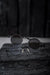Rigards | RG1924TI | Extravagante Metall Clip On Sonnenbrille in ungewöhnlicher Form in Schwarz