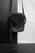 Tagliovivo | Camera Crossbody | Schwarze Designer Umhängetasche aus Leder