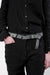 Tagliovivo | Ring Buckle Belt | Runder Ledergürtel mit handgeschmiedeter Schnalle in Grau