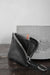 Tagliovivo | Small Zipped Wallet | Leder-Geldbörse mit Schlüsselanhänger in schwarz