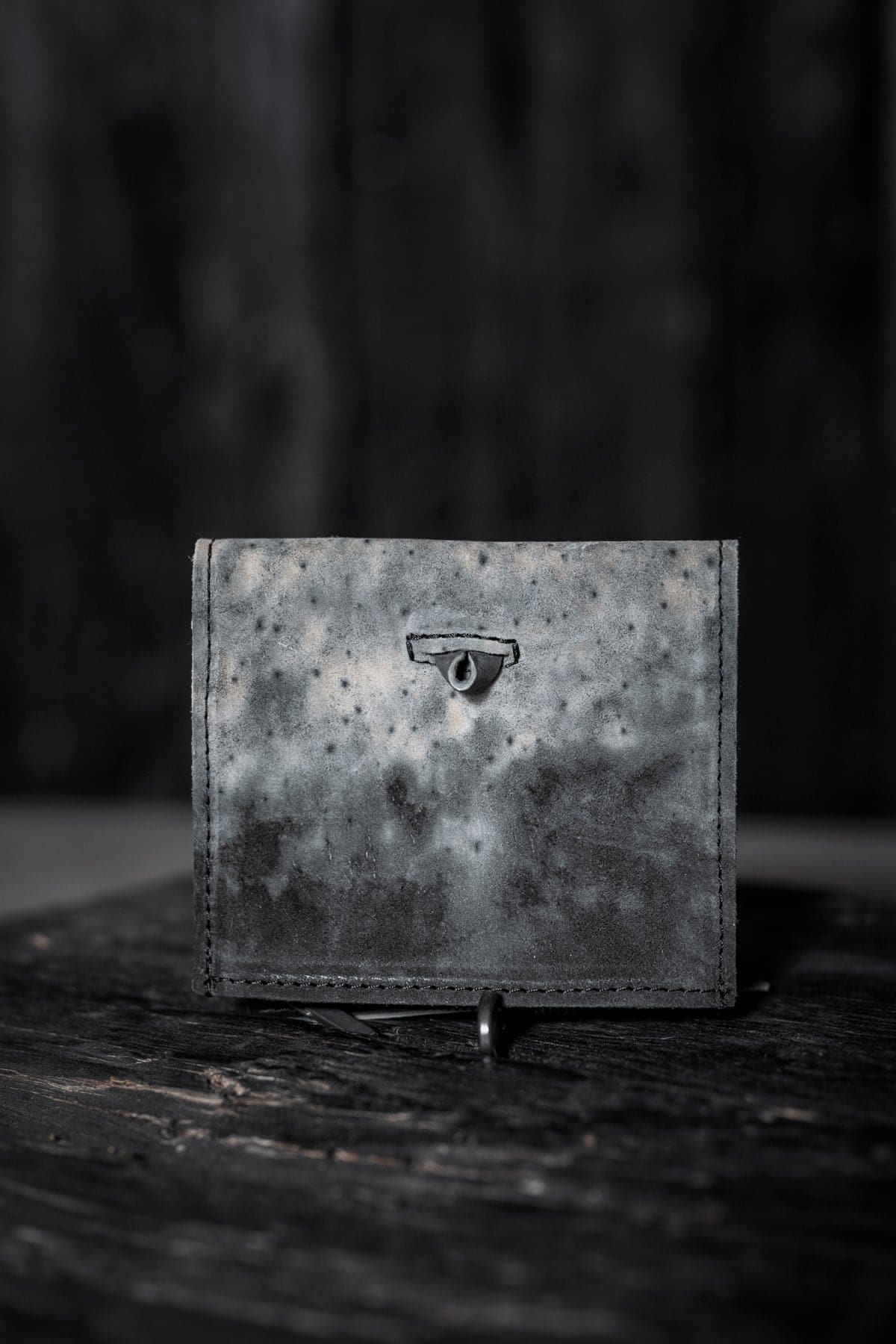 Tagliovivo | Soffietto Wallet Small | Minimalistische Leder Geldbörse in grau
