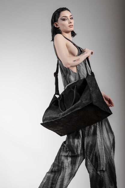 Tagliovivo | Voyager L | Große Designer Weekender Bag in Schwarz