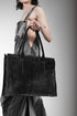 Tagliovivo | Voyager Office | Shopper Tasche in Schwarz aus edlem Leder